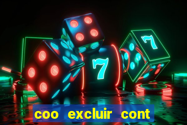 coo excluir cont f12 bet